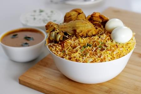 Chicken Biryani (Leg piece) Large