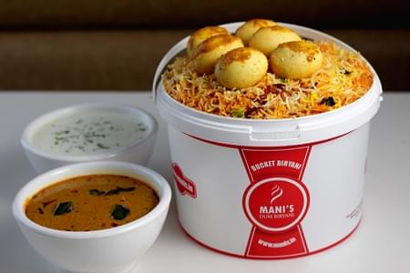 Egg Biryani (Bucket)