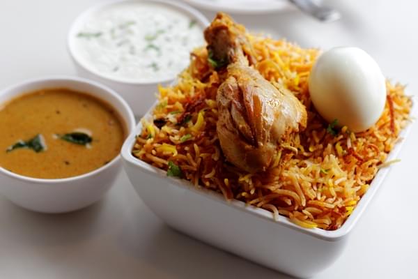 Chicken Biryani (Leg piece) Half