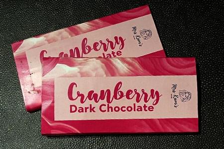 Cranberry Chocolate Bar