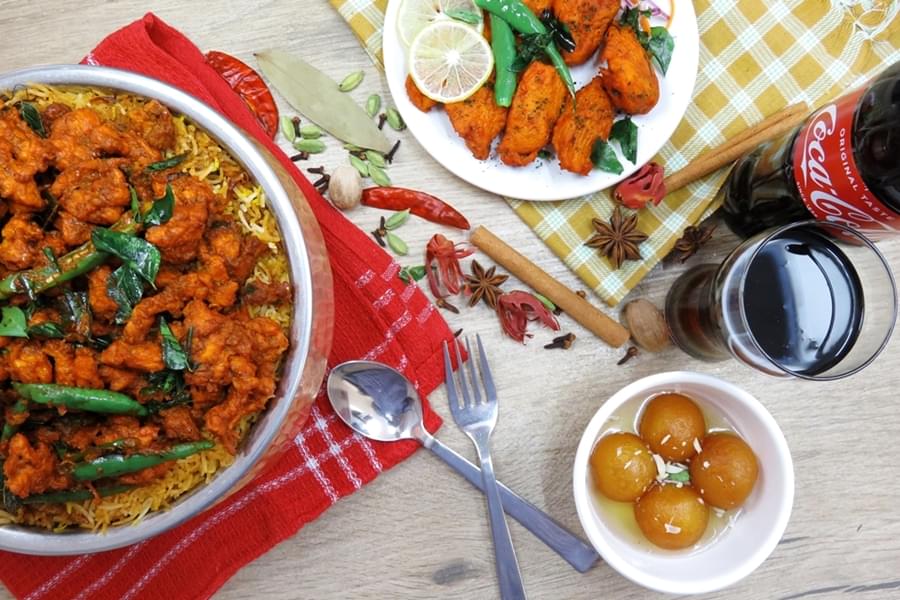 Chicken Kabab Biryani Family Combo