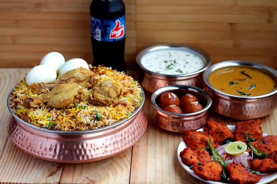 Chicken Biryani (Leg Piece) Family Combo