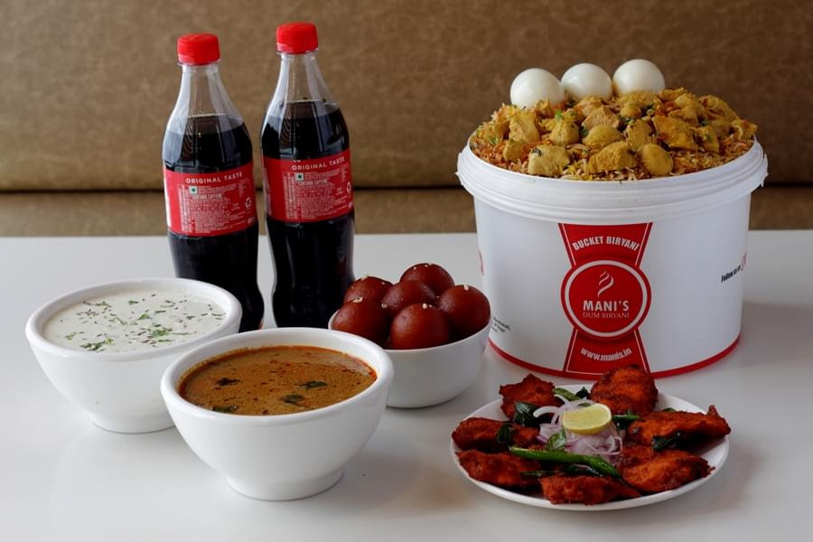 Chicken Biryani Boneless Bucket Combo