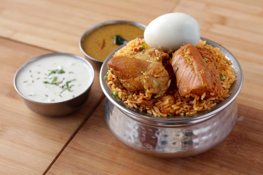 Chicken Biryani D'lite (Jeera Samba)